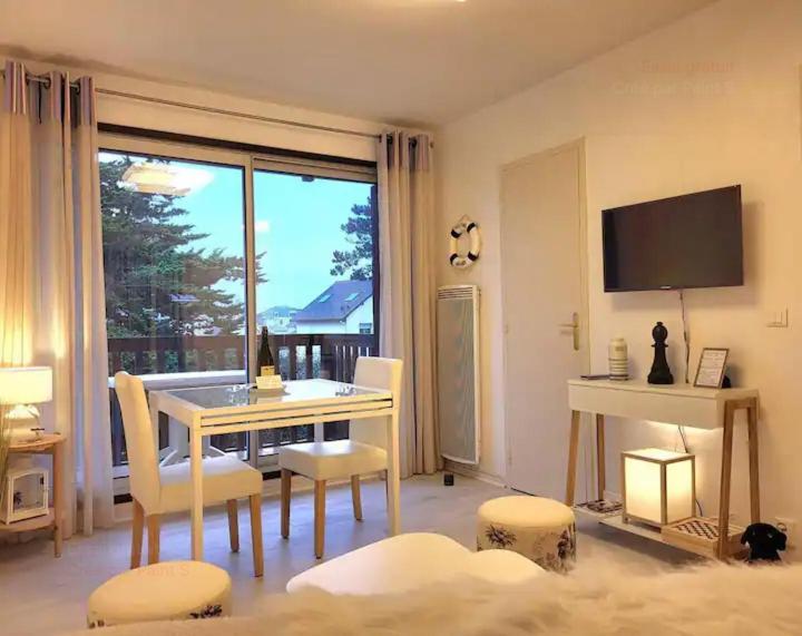 Studio Front De Mer Merville-Franceville-Plage Eksteriør billede